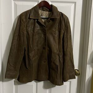 Vericci Sport genuine leather jacket size L